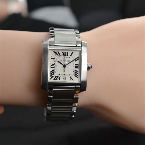 cartier watc|cartier tank française watch.